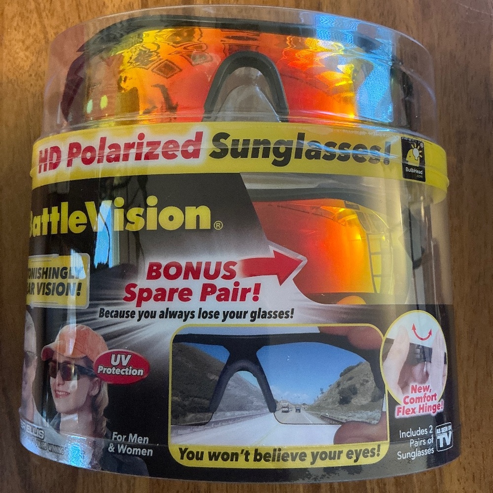 Bulbhead BattleVision polarized sunglasses bonus pack - Picture 2 of 3